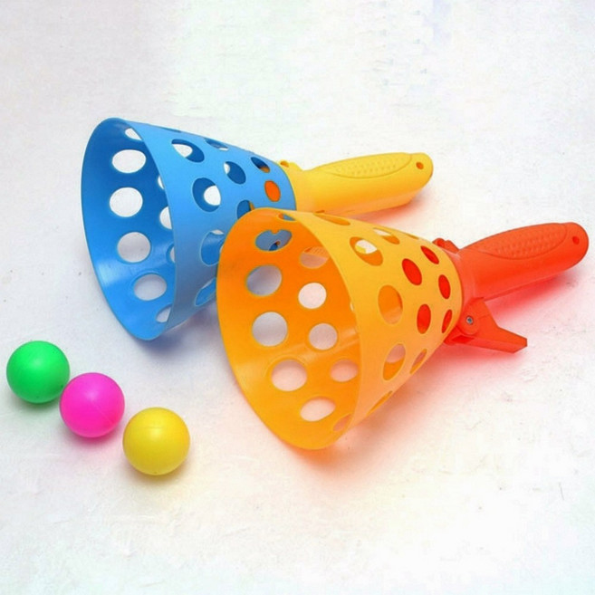 날아가는 캐치볼 세트 야외 어린이 놀이 장난감총, 본상품선택, 1개