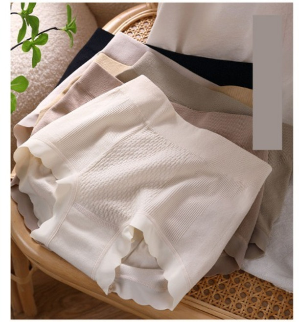 여자 하이웨스트 드로즈 힙업 노라인 위생팬티