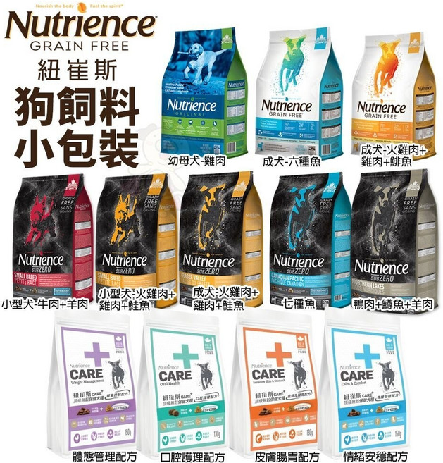 Nutrience 紐崔斯 犬糧 嘗鮮包 田園天然糧 無穀系列 CARE保健配方 幼犬 小型犬 200g 300g, 1個, 田園犬｜幼母犬200g