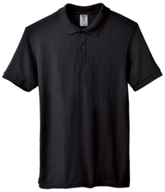 【CY】5800 North Harbour CVC網眼POLO衫 混棉 翻領 透氣 親膚 工作上衣 團體服 制服, 黑色 36C,XS