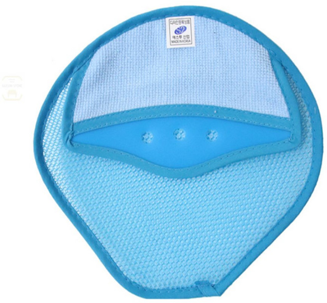 이미 땀받이 수건 모자내피 안전모 땀흡수 밴드, 블루, 1개