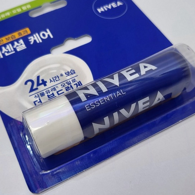 니베아 립케어 에센셜 집중 보습 스틱형 립글로스, 1개