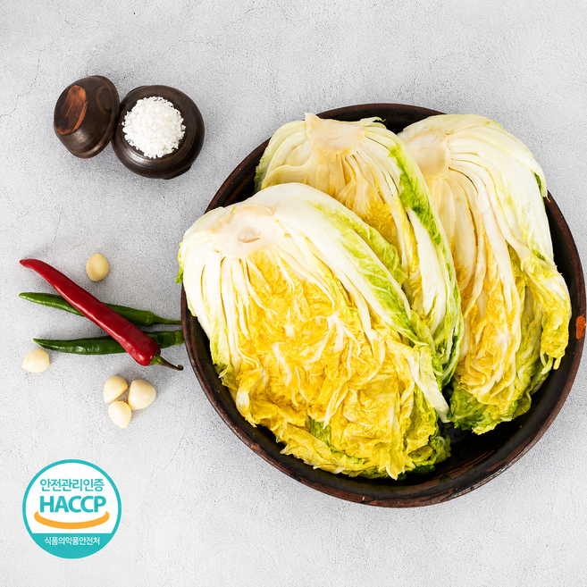 10위 - [HACCP] 특가상품 해남 절임배추 강원도 김장 배추 20kg, 1박스, 10kg