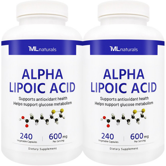 마이라이프 내추럴스 알파 리포산 600mg, 2개, 240정
