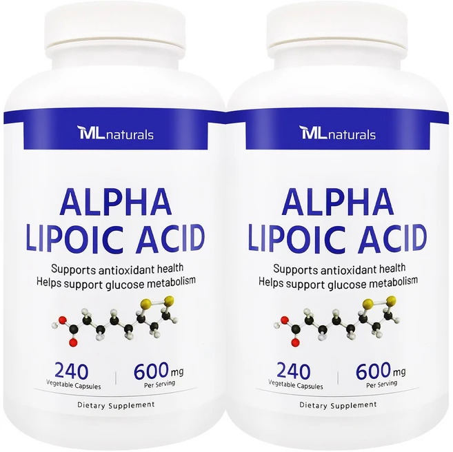 마이라이프 내추럴스 알파 리포산 600mg, 2개, 240정 - 쿠팡