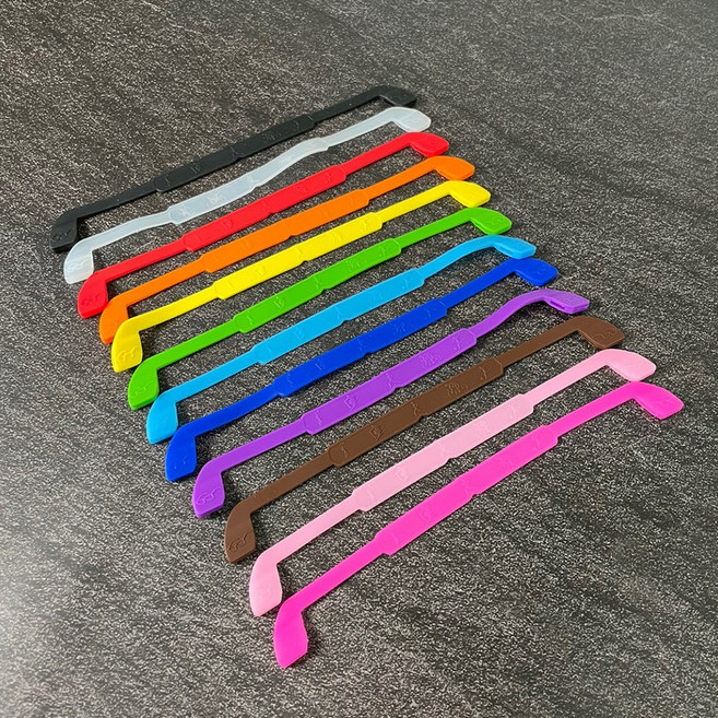 스포츠 안경 선글라스 고글 고정 머리 헤어 실리콘 고무 밴드 미끄럼 분실 방지 알러지