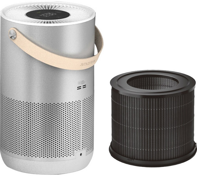 Montheria 공기청정기 포름알데히드 제거 미니공기청정기 C395-120, P1(Silver) + 필터 1개, 1개