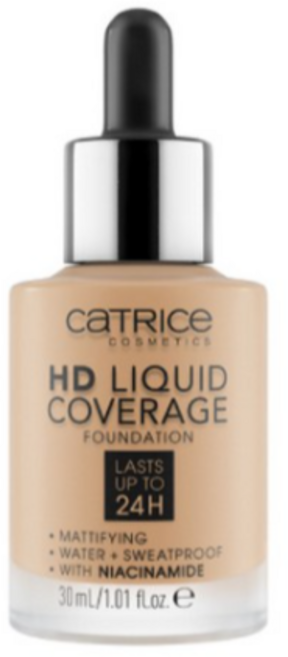 캐트리스 HD 리퀴드 커버리지 파운데이션 30ml, 032호 NUDE BEIGE 누드베이지, 1개