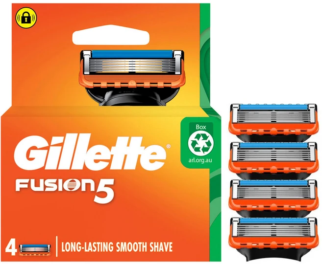 질레트 퓨전 5중 매뉴얼 면도날 - 쿠팡