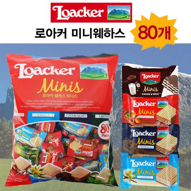 로아커 미니 웨하스 (금화초콜릿증정), 800g, 1개