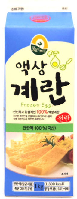 액상계란(전란액/냉동), 1개, 1kg