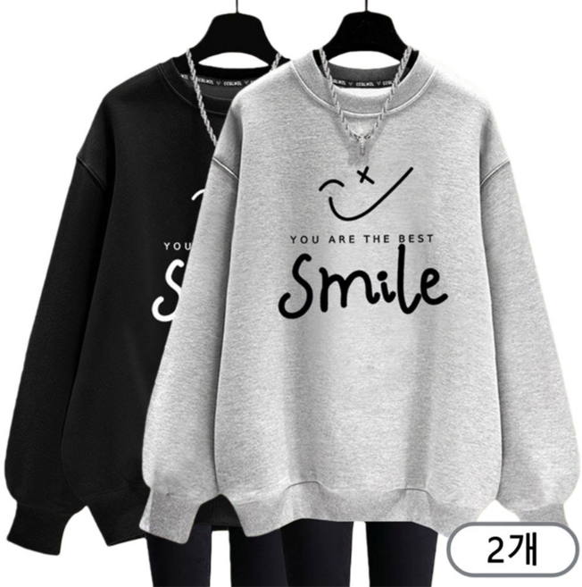 1 + 1 여성티셔츠 맨투맨 티 긴팔티 블라우스TVW3044