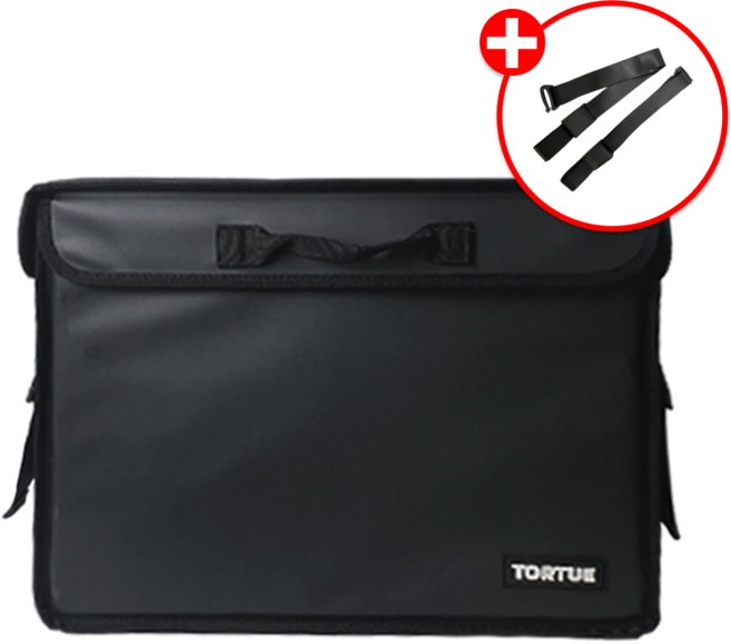 TORTUE 토투 배달가방 62L + 오토바이 고정스트랩
