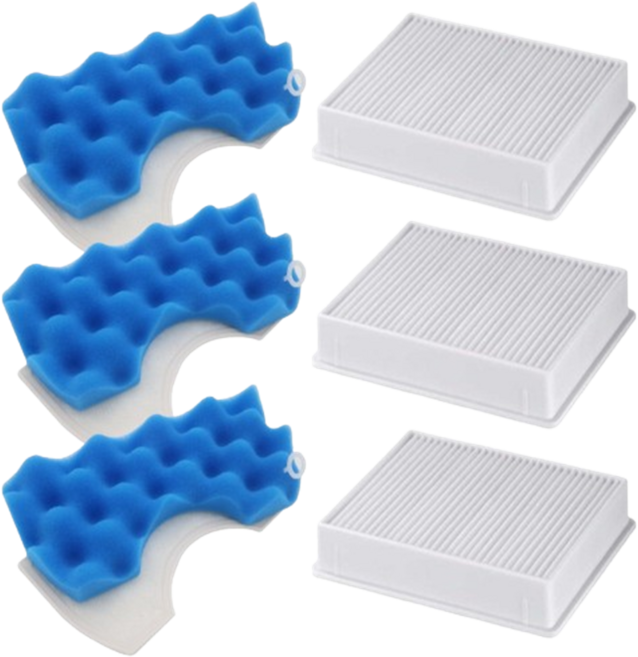 비브랜드 삼성 청소기 부품 VC331LWDCNCN vc33m3120lu 스펀지 호환 필터, 1세트, 삼성 필터