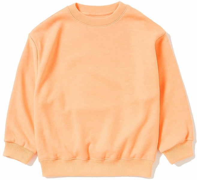 아이크레용 아동 주니어 28컬러 워싱 무지 맨투맨 티셔츠