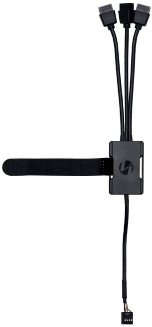 마더보드 내부 9핀 USB 2.0 1대3 암 스플리터, PW-U2HB, 1개