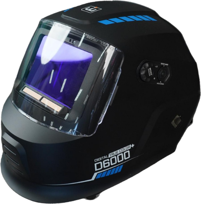 위더스 용접면 자동용접면 자동차광 트루컬러 D6000, 1개, 블랙