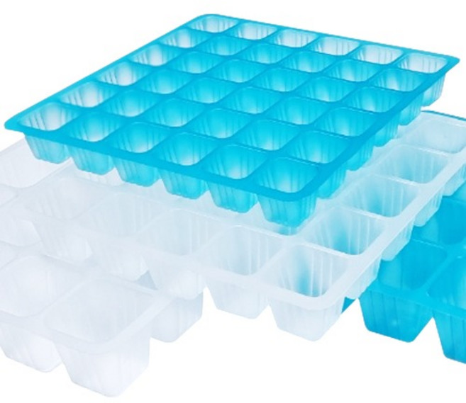 가정 육묘용 연결포트 10매 36구 . 파종 발아 트레이 모종판 모판 포트 육묘판, 1개