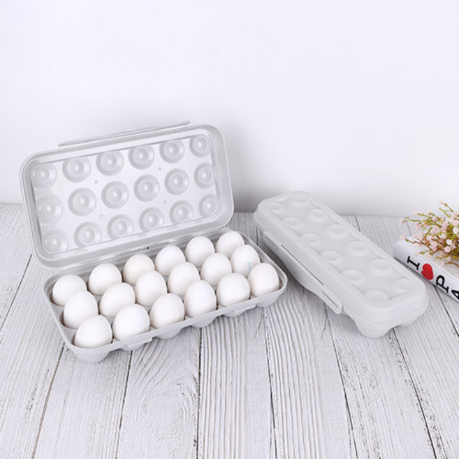온더칩 계란케이스 계란보관함 달걀 보관통 정리함 12구 18구, 1개