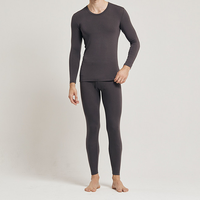 트라이 남성 겨울 기모 발열내의 히트텍 히트업 라이트 웜 #J72 상하의 세트