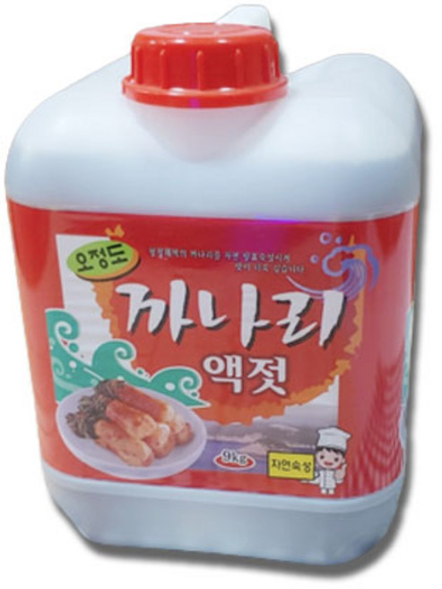 오정도 자연숙성 국산 까나리액젓 9kg, 1개