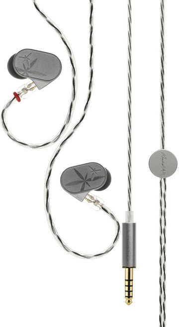 수월비 MOONDROP 난초 Ⅱ - LAN 2 POP 운하형 이어폰 유선 HiFi 이어폰 리케이블