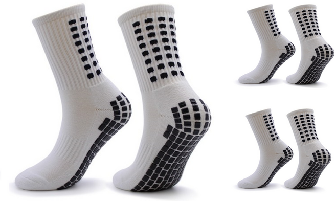 행축 3쌍 패드삭스 논슬립 미끌림방지 패드스타킹 축구양말 숏 화이트, 성인 Free (240-280cm), 3쌍 한세트