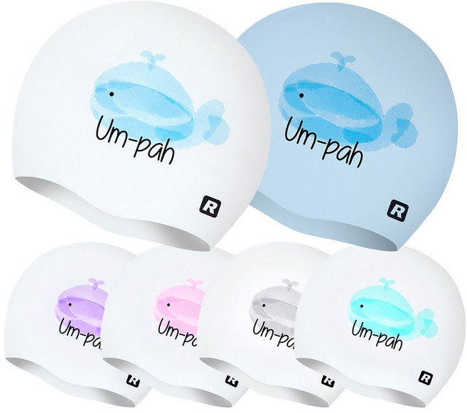 랠리 실리콘 수모 고래 ORUC800, GRY, 1개