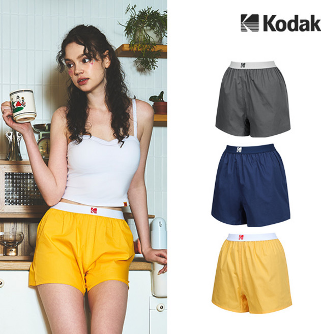 [클리어런스 특가] [코닥] 여성 시그니처 면 트렁크 1종 택일