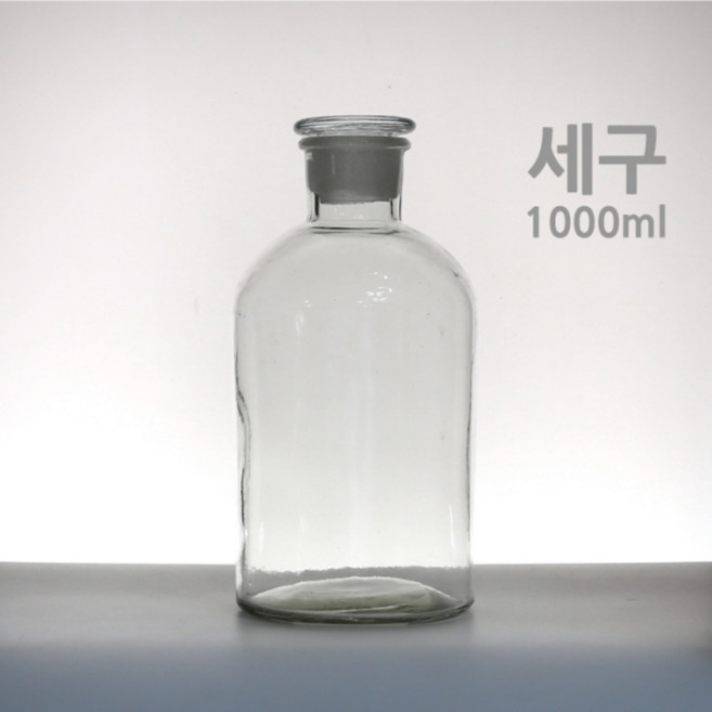 시약병 세구 백색 1000ml-RAR