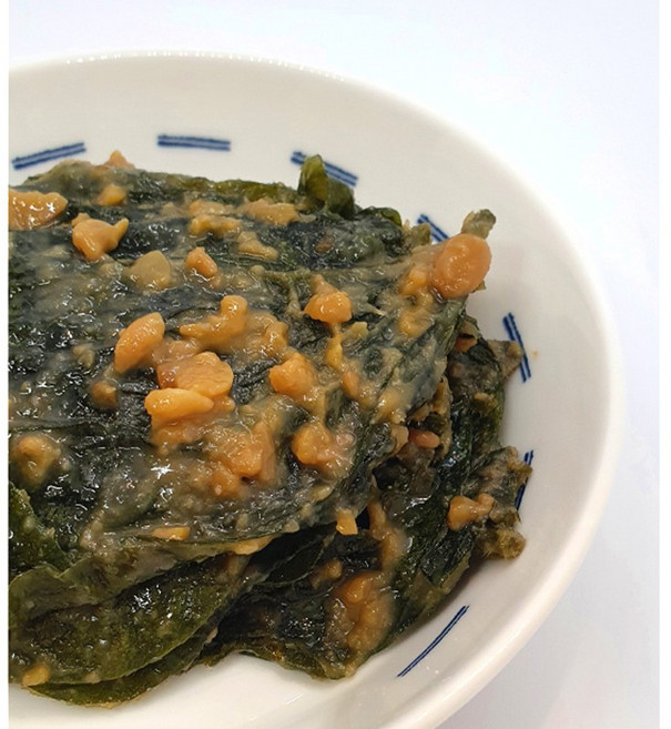 [일미] 그린웰 된장콩잎 장아찌 400g, 1개