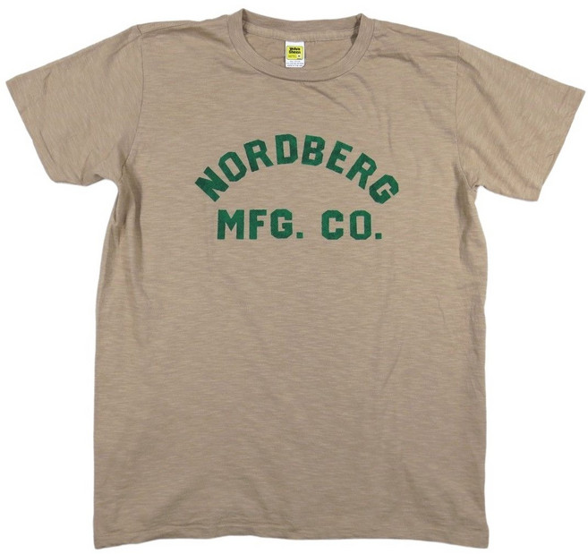 벨바쉰 NORDBERG MFG. CO. TEE 반팔 티셔츠 크루넥 3색상 유니섹스