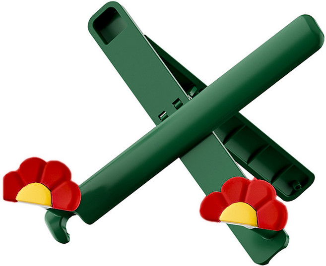 HANTEM 다기능 접이식 독서대 태블릿 스탠드, 레드