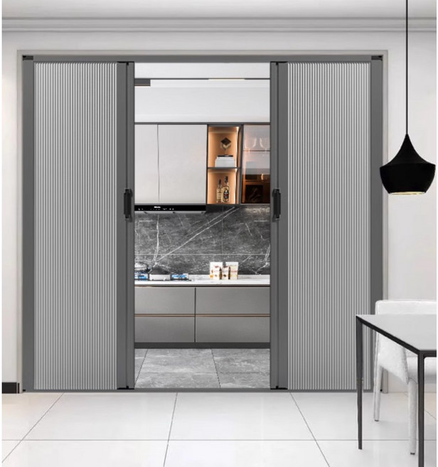 [달빛가구] 무타공 중문 자바라 슬라이딩 도어 가정용 현관문 폴딩도어 현관중문 아파트