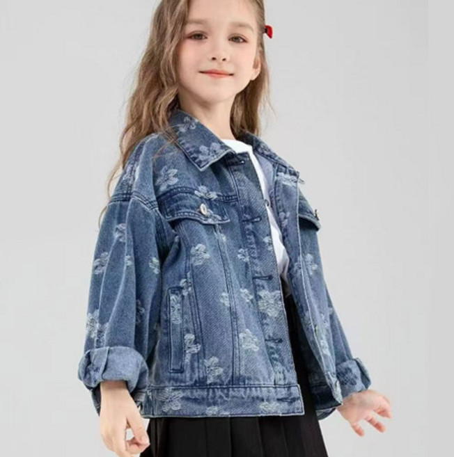 헬로가든 플라워자수 청자켓