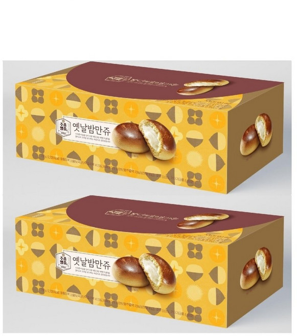 옛날 밤만쥬 750G (25G X 30) X 2BOX/ 어린이 간식 백앙금 밤빵 간식용 + 더메이런 알콜티슈