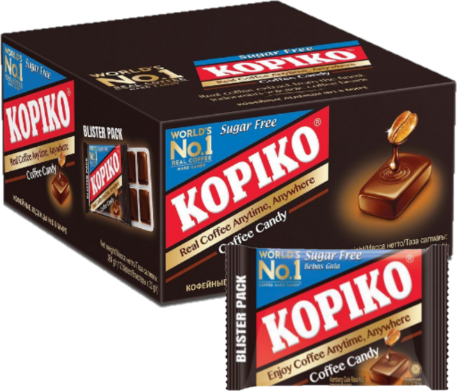 코피코 슈가프리 커피맛 캔디, 384g, 1개