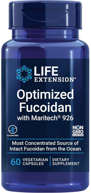 LIFE EXTENSION 褐藻醣膠素食膠囊, 60顆, 1罐