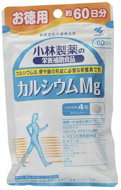 小林 鈣鎂錠, 1個, 240錠