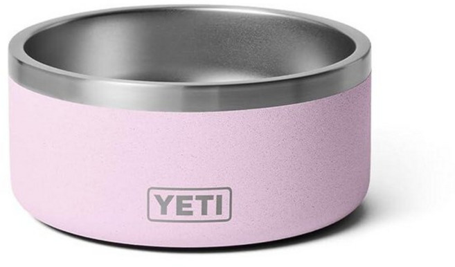 YETI Boomer 4 스테인리스 스틸 미끄럼 방지 강아지 그릇 946.4ml(32온스) 용량 빅 스카이 블루 323444 8916165921, 벚꽃 - 질감