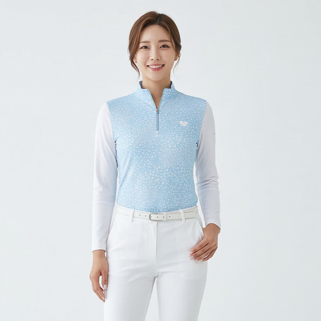 <스타일랑> 국내생산 !! 여성 긴팔 집업티 / 메쉬 등산 아웃도어 골프 필드여신 집업 티셔츠