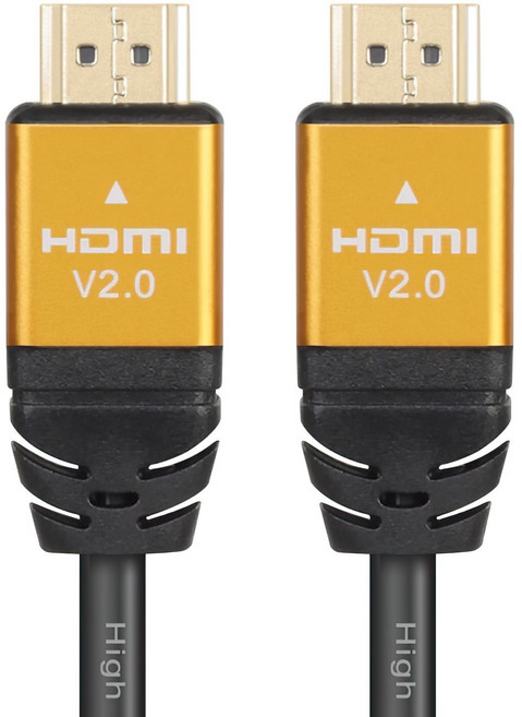 HDMI 케이블 V2.0 4K UHD 메탈골드 길이별 판매, 1개, 3m