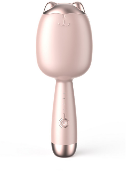 SUUNI 고데기 큰 파도 전자동 고데기 전동 회전, YS-766, 핑크색