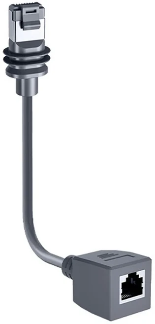 Starlink Gen3 이더넷 어댑터 케이블 확장-RJ45 암 커플러 Starlink 라우터 접시 실외 확장기로 방수, 02 RJ45-for Router, 02 RJ45for Router