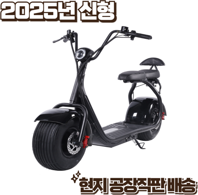 New Wave 할리 전기오토바이 전기스쿠터 클래식 전동 전기바이크 리튬배터리 친환경, 할리전기오토바이, 20A 리튬배터리, 1개