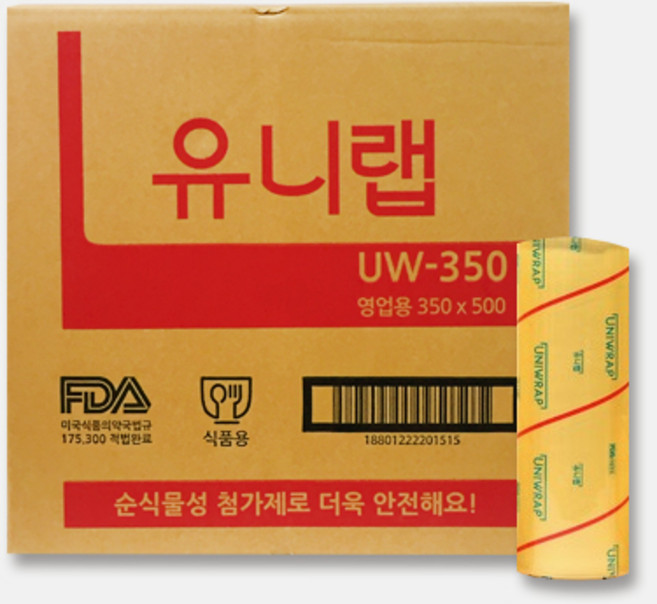 유니랩 업소용 대용량 35cm X 500M 6롤(1박스), 6개