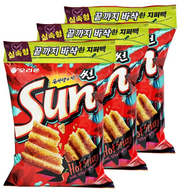 오리온 태양의 맛 썬 420g x 3개/코스트코 과자, 3개
