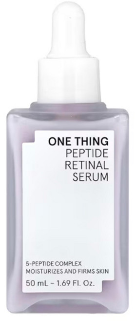 ONE THING 胜肽视黄醇精华 5胜肽复合物 保湿紧致肌肤, 1件, 50ml