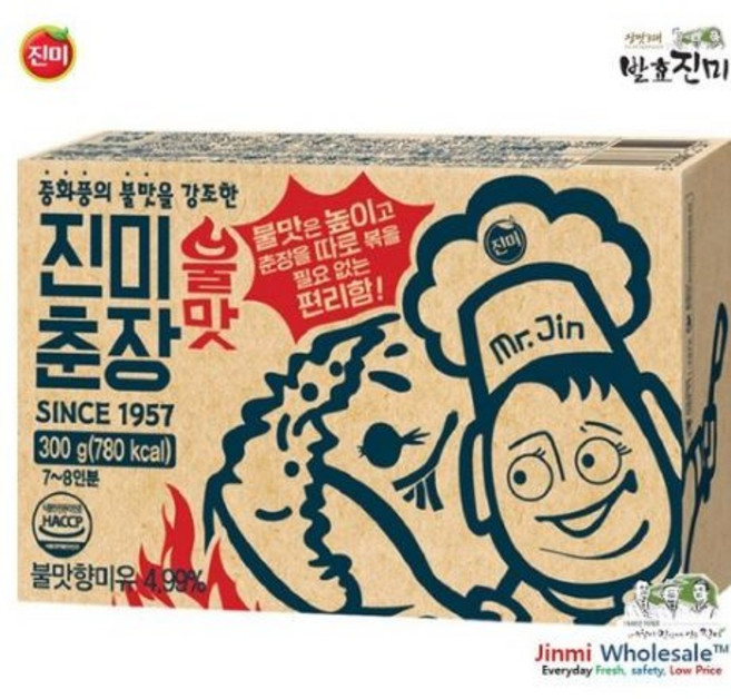 진미 불맛춘장, 300g, 9개