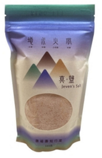 真鹽 500G 附玻璃罐, 1個